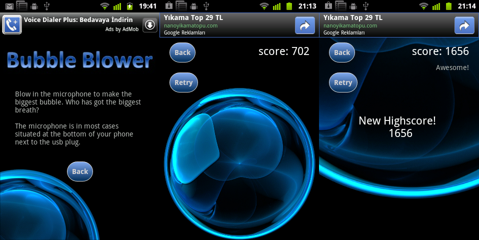 Blower Android. Bable Android 2012. Blower APK the Richer. Bubble Low code. Top voice